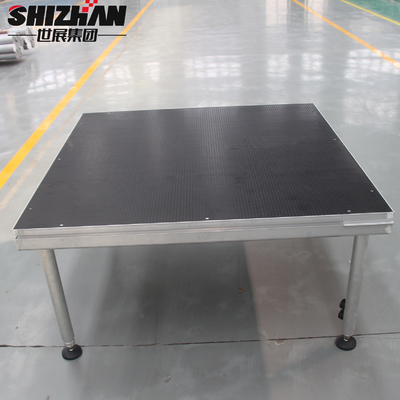 Portable Aluminum Leg Stage Height adjustable For Outdoor Event