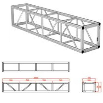 Custom Sturdy Heavy Duty Square Bolt Truss Aluminum Bolt Truss Display