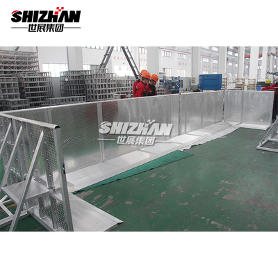 Event Aluminum Metal Crowd Control Barrier Concert Barricade