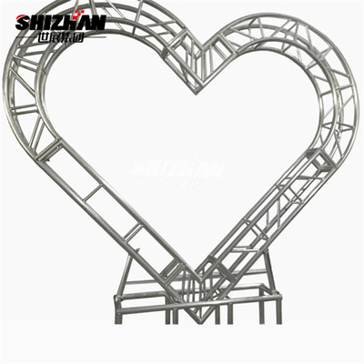 Aluminum Stage Arch Lighting Truss Display Black Or Customized Aluminum Alloy 6082-T6/6061-T6
