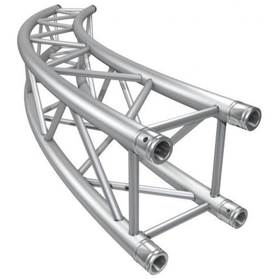 Aluminum Stage Arch Lighting Truss Display Black Or Customized Aluminum Alloy 6082-T6/6061-T6