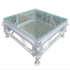 Acrylic Aluminum Stage Portable Glass Stage Platform Concert Free Design