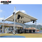 Customized Aluminum Square Exihibition Lighting Truss Frame Structure For Event