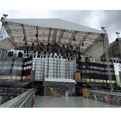 Aluminium Lighting Truss Strong Technical Support Environmental Friendly
