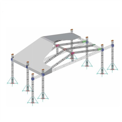12 Inch Aluminum Spigot Square Box Event Truss Quick Connection