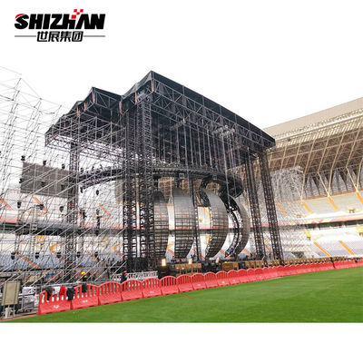 Long Span DJ Light Truss Stand LED Ball Structure Steel Exhibition Truss System