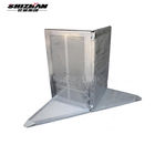 Temporary Aluminum Crowd Control Barriers Folding Packing Barricade At Concert