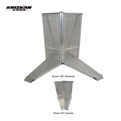 Foldable Festival Concert Stage Barriers Galvanized Highway Road