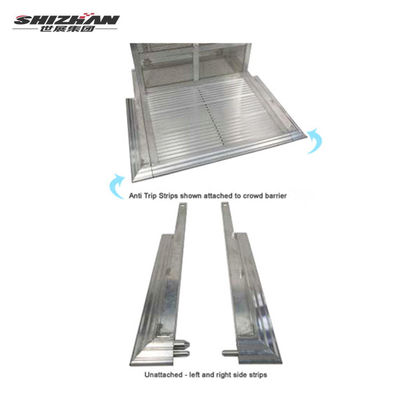 Foldable Festival Concert Stage Barriers Galvanized Highway Road