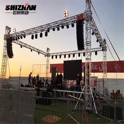 Frame Structure Aluminium Lighting Truss Event Aluminum Spigot Bolt Stage Truss