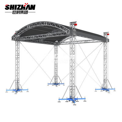 Fashion Show Exhibition Booth DJ Aluminum Roof Truss 200x200mm