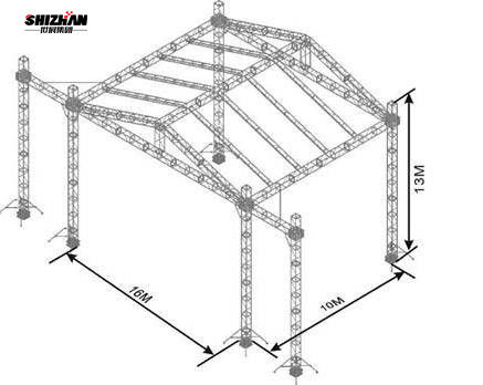 Stage Display Lift Aluminum Truss System 400x400mm