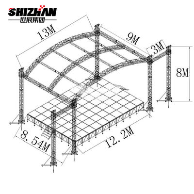 Aluminum Lighting Bolt Truss Triangle Bolt Truss Manufacturer