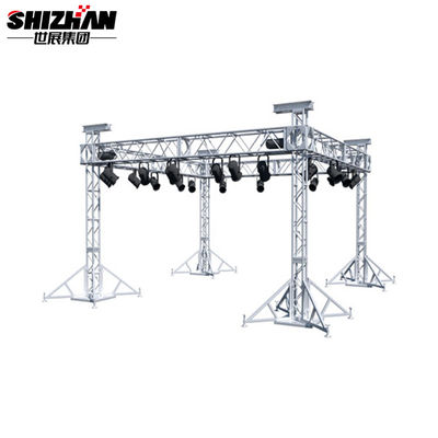 Indoor Event Aluminum Square Truss Light Weight Bolt Truss System For Music And Concert