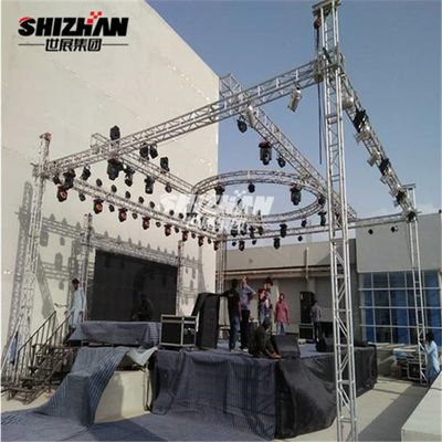 Triangular Spigot Truss Aluminium Triangle Truss System For Display