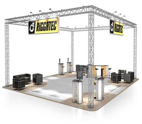 290mm Aluminum Frame Truss Structure Aluminum Bolt Truss Event stage