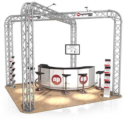 290mm Aluminum Frame Truss Structure Aluminum Bolt Truss Event stage