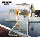 750kg/sqm Acrylic Event Glass Stage Aluminum Stage Platform