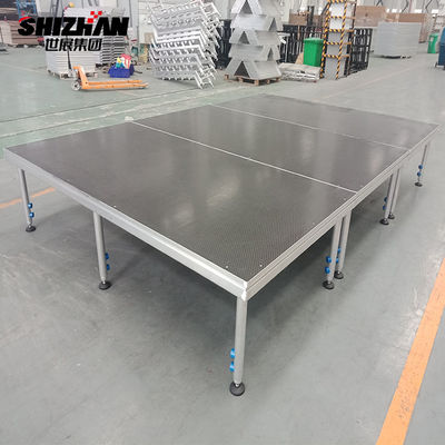 4x8 Aluminum Stage Platforms 3 Axis 60x60 Outdoor Alpha Portable
