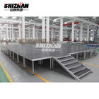 4x8 Aluminum Stage Platforms 3 Axis 60x60 Outdoor Alpha Portable