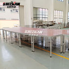24x24 400mm 3metres table slide linear portable stage outdoor