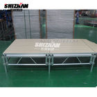 Aluminum Portable Stage With Wooden Portable Platform
