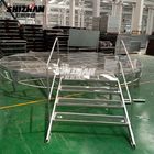 aluminum outdoor event glass stage