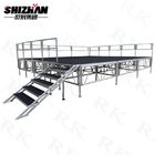 Heavy Duty Aluminum Stage Platforms 500kg Per Sqm Aluminum Banquet Stage