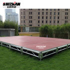 Mobile Adjustable Aluminum Stage Platforms For Outdoor Concert