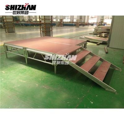 Aluminum Roof Truss System TUV Custom modular Outdoor Stage Platform