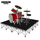 Aluminium Alloy 6061-T6 Portable Outdoor Stage Platforms For Concert Event