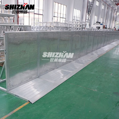 Aluminum Mojo Concert Crowd Control Barriers 600x1000mm