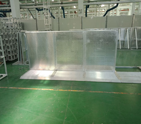 Outdoor Event Aluminum Barricade Folding Crowd Control 1200mm