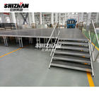 1.22x2.44m Black Aluminum Stage Platforms Outdoor