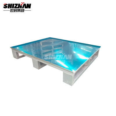 Warehouse Heavy Duty Aluminum Pallets 2.0-5.0 T Static Weight