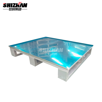 Replace High Load Capacity Aluminum Pallet Lightweight Recyclable