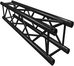 Portable Spigot Black Lighting Truss Section Aluminum Stage Truss System