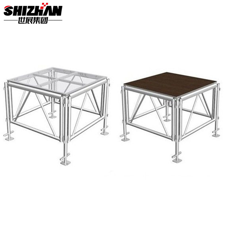Plywood Aluminum Mobile Foldable Concert Stage Portable Platform