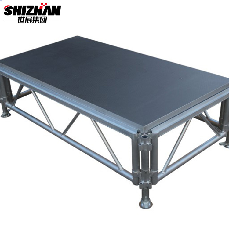 Plywood Aluminum Mobile Foldable Concert Stage Portable Platform