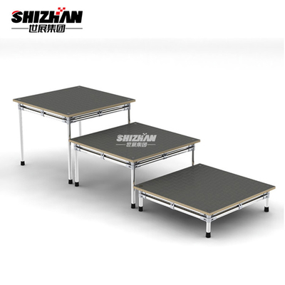 Portable Aluminum Leg Stage Height adjustable For Outdoor Event