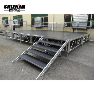Light Aluminum Stage Platform Customized Plywood Stage Display