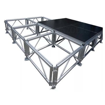 Aluminum Mobile Concert Stage 4feet*4feet Alloy Wedding Stage Exhibition