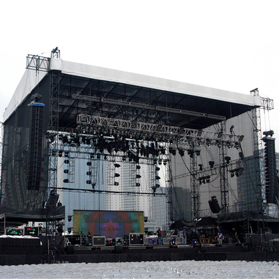 Aluminum Heavy Load Light Weight Truss Arch Lighting Truss Display Black Or Customized Aluminum Alloy 6082-T6/6061-T6