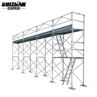 H Frame Aluminium Mobile Scaffolding Tower Easy Install 6m 7m 8m 10m 12m Movable