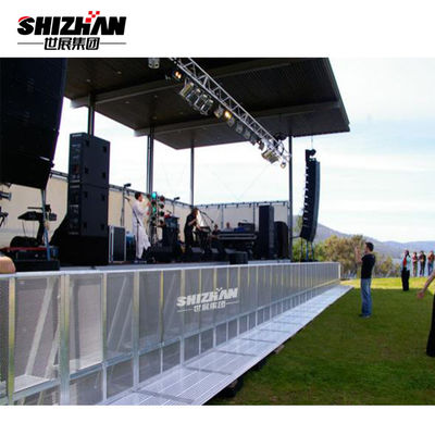 Expandable Safety Concert Crowd Control Barriers For Music Festival Event