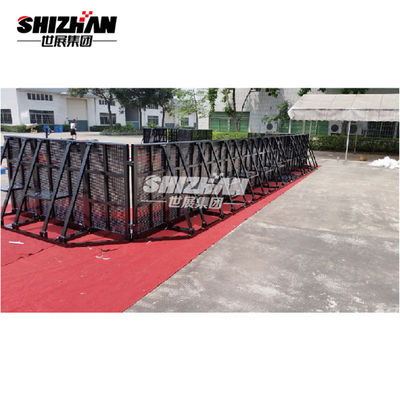 Event Folding Temporary Crowd Control Fencing Security Steel Barricade