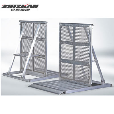 Expandable Concert Crowd Control Barriers Steel Mobile Barricade With Gate