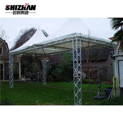 Alloy Lighting Flat Aluminum Stage Truss System Design 350*350mm