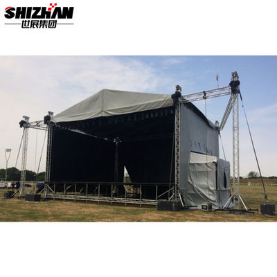 Concert Stage Roof Aluminum Truss Display Curved