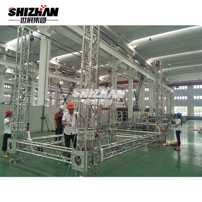 Lighting Aluminum Truss Display For Concert Booth Stand